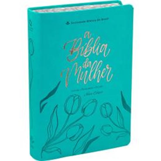 Picture of A BIBLIA DA MULHER NOVA EDICAO - CAPA AZUL TURQUESA