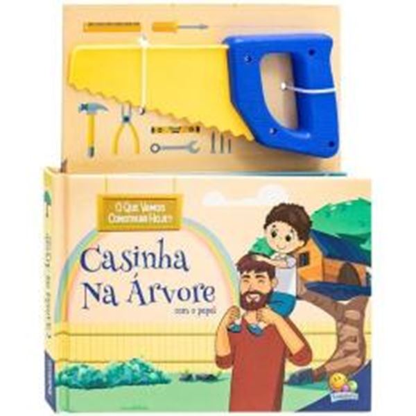 Picture of MAOZINHAS EM ACAO - CASINHA NA ARVORE COM PAPAI - SERROTE