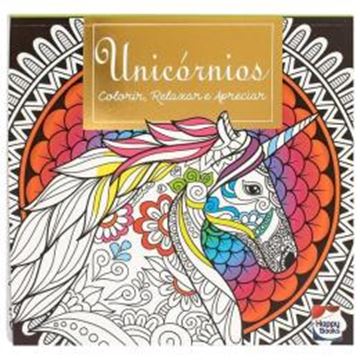 Imagem de COLORIR, RELAXAR E APRECIAR: UNICORNIOS
