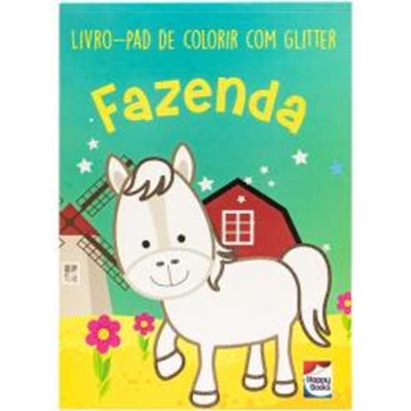 Picture of LIVRO-PAD DE COLORIR COM GLITTER - FAZENDA