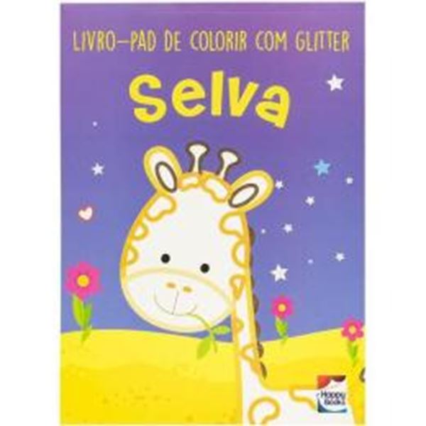 Picture of LIVRO-PAD DE COLORIR COM GLITTER - SELVA