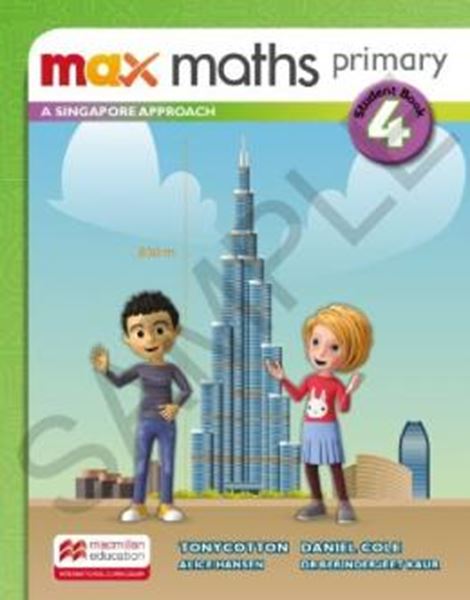 Picture of MAX MATHS PRIMARY 4 - A SINGAPORE APROACH SB WITH DSB