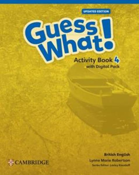 Picture of GUESS WHAT! 4 ACTIVITY BOOK WITH DIGITAL PACK UPDATED - BRITISH - 1ST ED