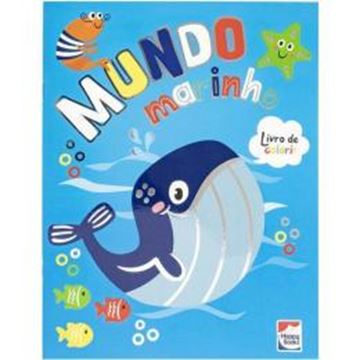 Imagem de MUNDO DA FANTASIA - MUNDO MARINHO PARA COLORIR