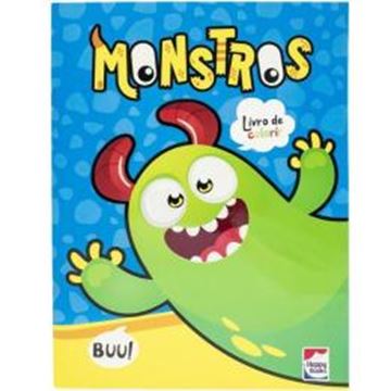 Imagem de MUNDO DA FANTASIA - MONSTROS PARA COLORIR