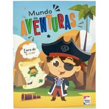 Imagem de MUNDO DA FANTASIA - MUNDO DE AVENTURAS PARA COLORIR