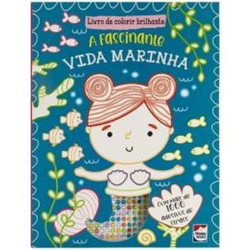 Imagem de LIVRO DE COLORIR BRILHANTE - A FASCINANTE VIDA MARINHA