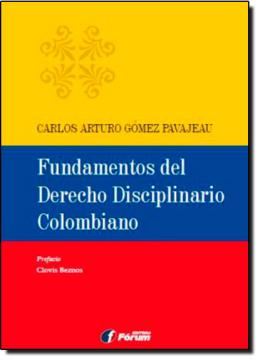Imagem de FUNDAMENTOS DEL DERECHO DISCIPLINARIO COLOMBIANO