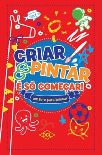Picture of CRIAR E PINTAR E SO COMECAR - VERMELHO