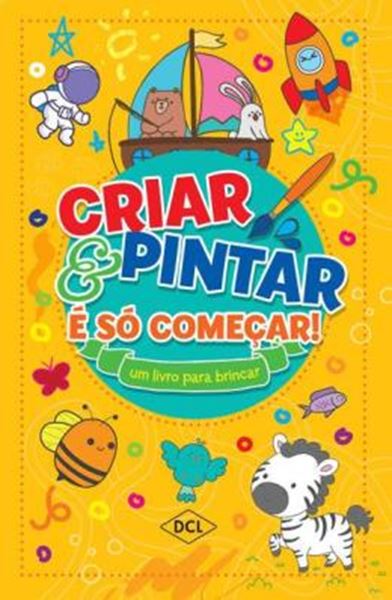 Picture of CRIAR E PINTAR E SO COMECAR - AMARELO