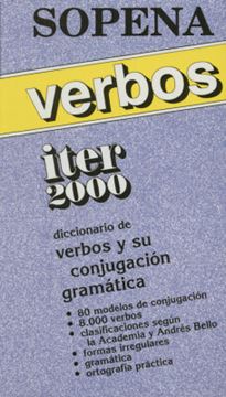 Imagem de ITER 2000 - DIC.DE VERBOS Y CONJUGACION - GRAMATICA