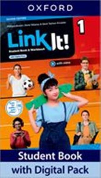 Picture of LINK IT! LEVEL 1 STUDENT BOOK AND WORKBOOK WITH DIGITAL PACK - 2ND ED