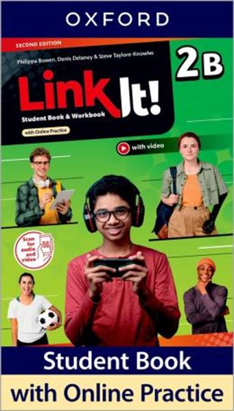 Picture of LINK IT! 2B STUDENT BOOK AND WORKBOOK WITH ONLINE PRACTICE - 2ND ED