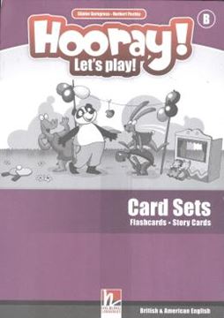 Imagem de HOORAY! LET S PLAY! B AMERICAN - VISUAL PACK - STORY CARDS, FLASHCARDS, CARTOON DVD, HAND PUPPET