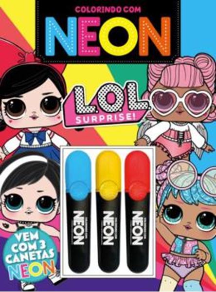 Picture of L.O.L. SURPRISE! COLORINDO COM NEON