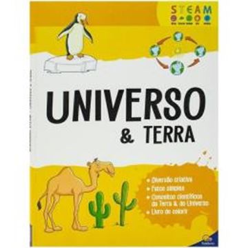 Imagem de LIVRO DE COLORIR INFANTIL - UNIVERSO E TERRA