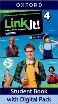 Imagem de LINK IT! 4 STUDENT BOOK AND WORKBOOK WITH DIGITAL PACK - 2ND ED