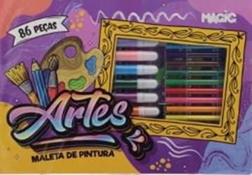 Imagem de MALETA DE PINTURA 86 PECAS ARTS