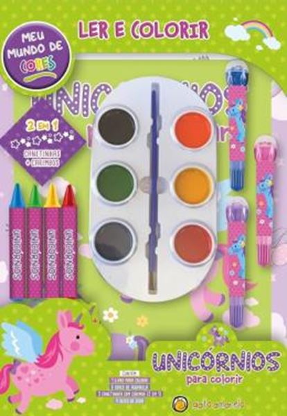 Picture of MEU MUNDO DE CORES - UNICORNIOS PARA COLORIR