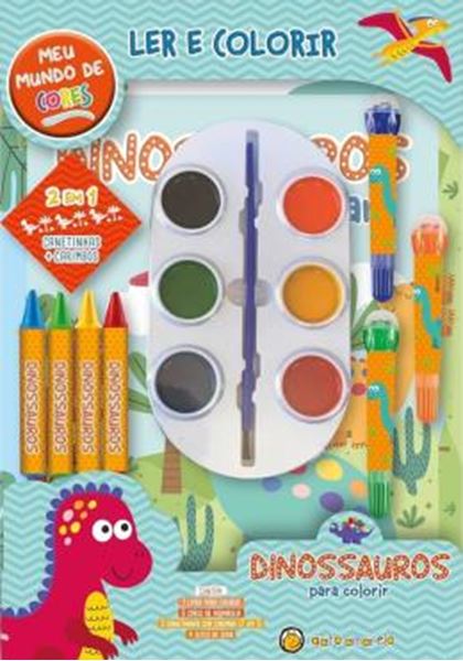 Picture of MEU MUNDO DE CORES - DINOSSAURO PARA COLORIR