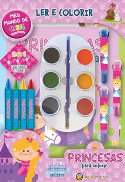 Picture of MEU MUNDO DE CORES - PRINCESAS PARA COLORIR
