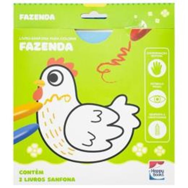 Picture of LIVRO-SANFONA PARA COLORIR - FAZENDA