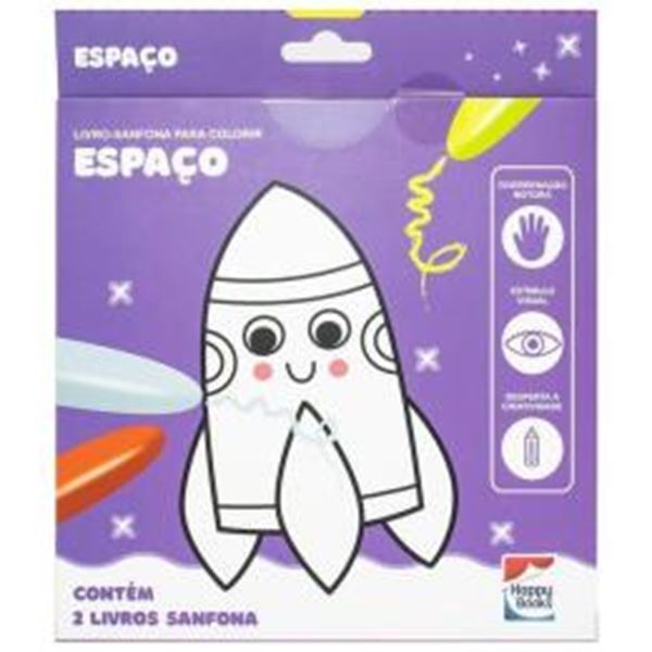 Picture of LIVRO-SANFONA PARA COLORIR - ESPACO