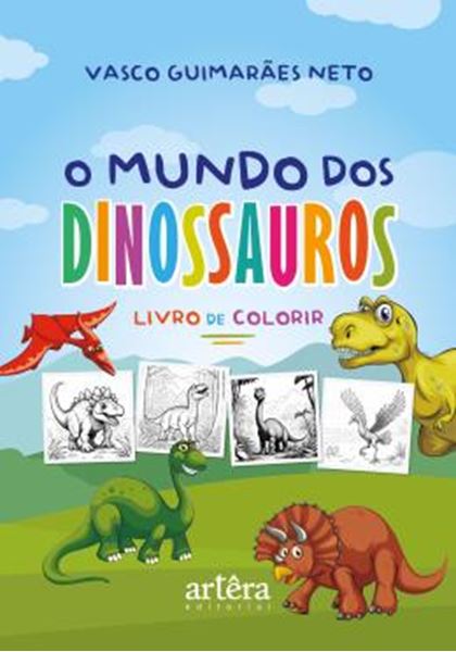Picture of O MUNDO DOS DINOSSAUROS - LIVRO DE COLORIR