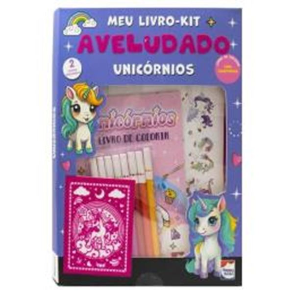 Picture of MEU LIVRO AVELUDADO - UNICORNIOS