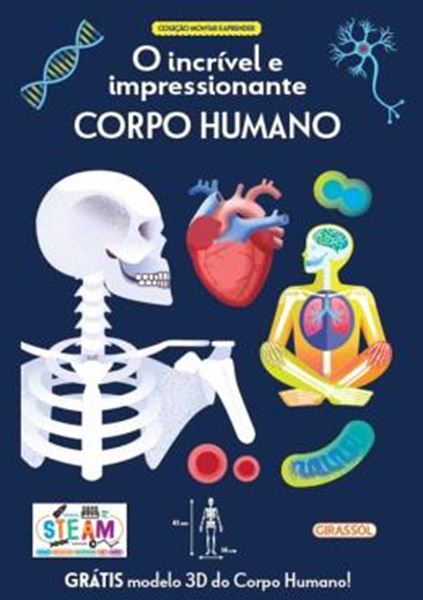 Picture of MONTAR E APRENDER: O INCRIVEL E IMPRESSIONANTE CORPO HUMANO - COM MODELO 3D DO CORPO HUMANO!