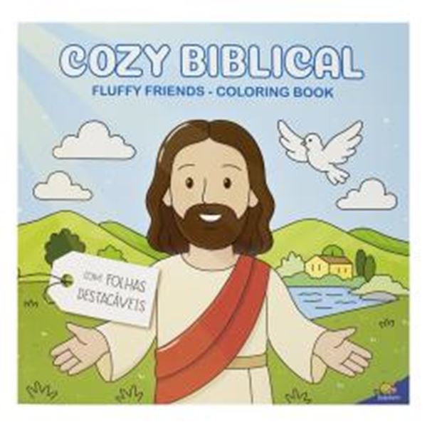 Picture of FLUFFY FRIENDS - COLORING BOOK: COZY BIBLICAL