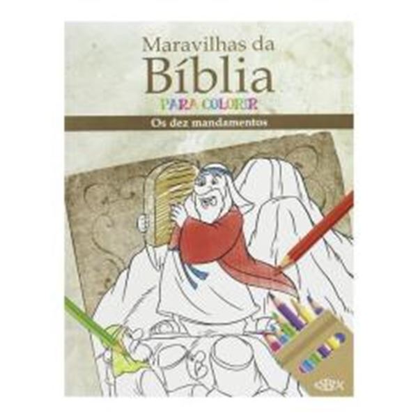 Picture of MARAVILHAS DA BIBLIA PARA COLORIR - OS DEZ MANDAMENTOS