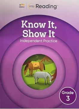Imagem de INTO READING KNOW IT SHOW IT GRADE 3