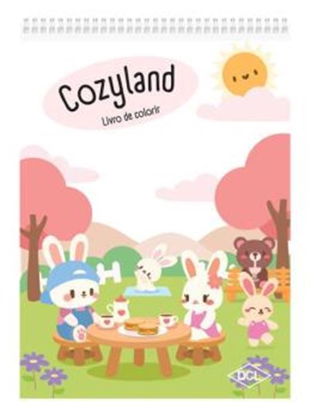 Picture of COLECAO COZYLAND - LIVRO DE COLORIR - VOL. 3 - COELHO