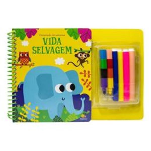 Picture of COLECAO COLORINDO AVENTURAS - VIDA SELVAGEM