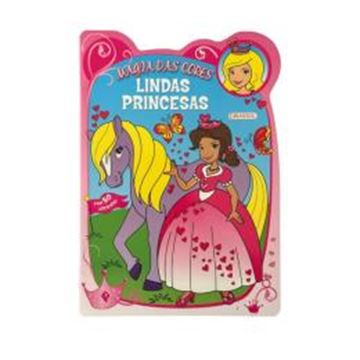 Imagem de MAGIA DAS CORES: LINDAS PRINCESAS - COM 50 ADESIVOS!