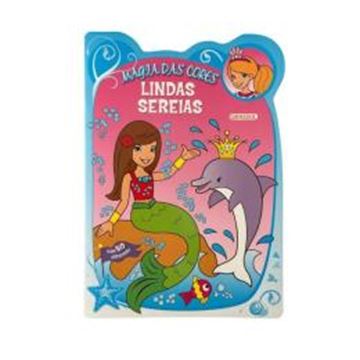 Imagem de MAGIA DAS CORES - LINDAS SEREIAS - COM 50 ADESIVOS!