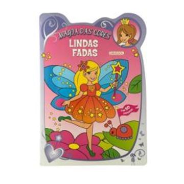 Imagem de MAGIA DAS CORES - LINDAS FADAS - COM 50 ADESIVOS!