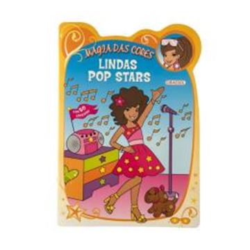 Imagem de MAGIA DAS CORES - LINDAS POP STARS - COM 50 ADESIVOS!