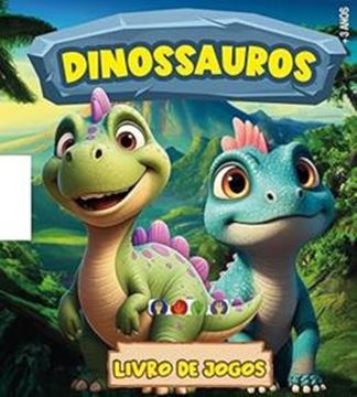 Imagem de DINOSSAUROS - LIVRO DE JOGOS