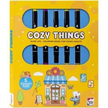 Imagem de COZY COLORS - COLORING BOOKS FOR YOUNG ADULTS - COZY THINGS