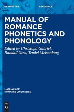 Imagem de MANUAL OF ROMANCE PHONETICS AND PHONOLOGY